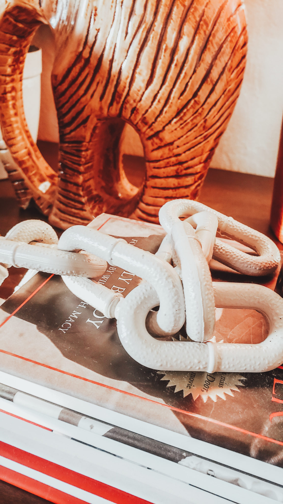 DIY Dollar Tree Chain Link Decor (Trending) Renter Friendly Home